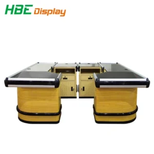 Double Hace Cash table for Supermarkets & Malls