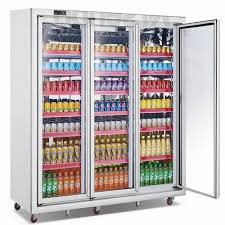 Display fridge for supermarket