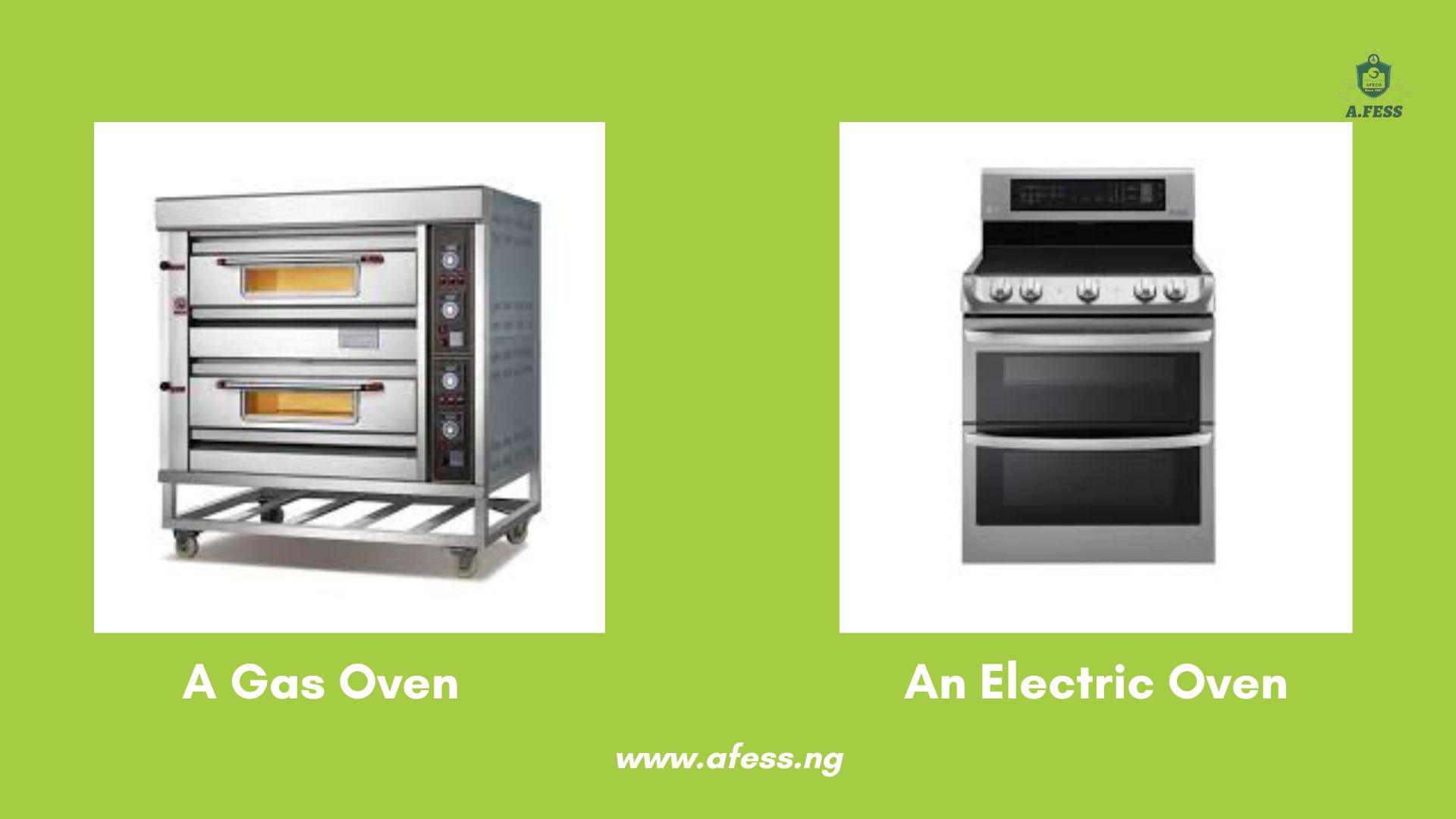 gas ovens and electric ovens