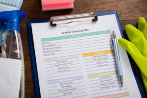 cleaning schedule for commercial gas burner
